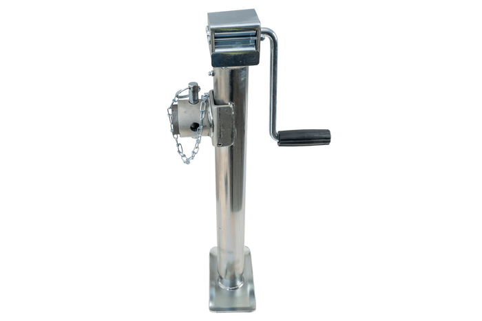 Kompletní sada klikového zvedáku TJ5002 + adaptér TJ5002A UNITRAILER pro přívěs 1300 kg