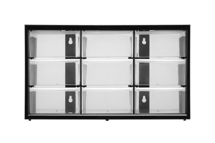 Organizér do dílny s 9 zásuvkami STANLEY OPP skříňka 365x210mm