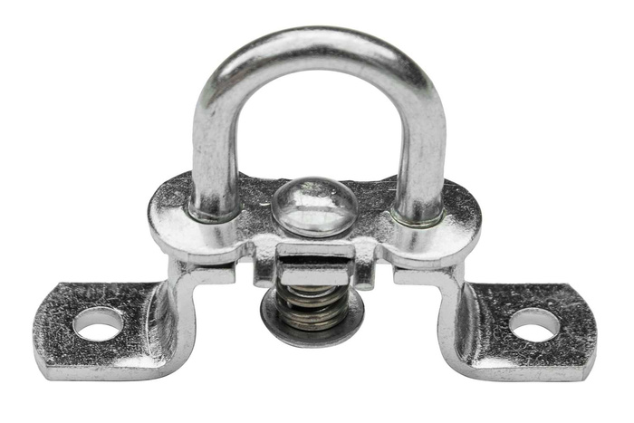 Otočné boční madlo BOZAMET v. 17 mm, upevňovací hák