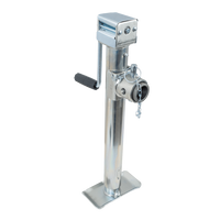 Podpěra kliky UNITRAILER TJ5002 pro plošinový přívěs o hmotnosti 1300 kg