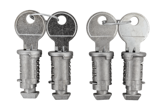 Sada univerzálních zámků a klíčů (4 ks)