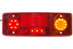 Zadní světlo WAŚ WE551DP 484 LED 4 funkce pravé