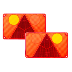 Kryty zadních světel WAŚ W21L+W21P levé+pravé