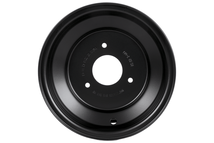 Ocelový disk UNITRAILER černý 5ATx8"H2 3x90 ET:-11.23