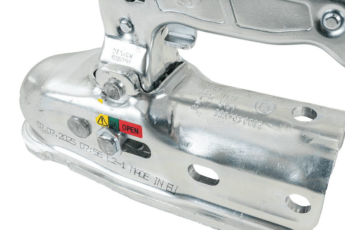 Kulové tažné zařízení STEELPRESS BC-3000.1D-00-00 pro přívěs o hmotnosti 3000 kg s trubkovou ojí o průměru 50 mm