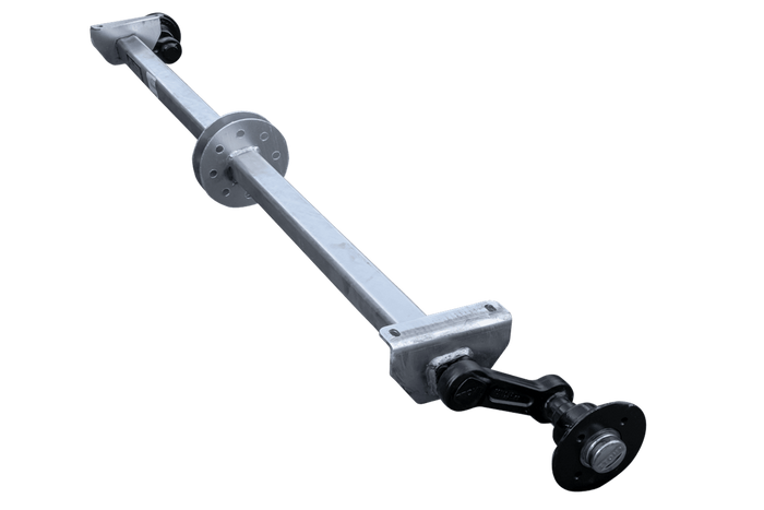 KNOTT VG7-L nebrzděná náprava pro přívěs 750kg 1607mm 2027mm 4x100