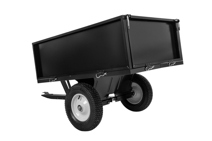 Zahradní přívěs za traktor, čtyřkolku UNITRAILER sklápěcí vozík 225 kg 1030x700 mm