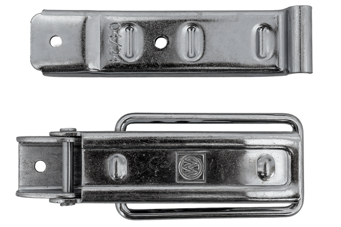 Boční tažné zařízení s přepážkou WINTERHOFF BV 10-2 + kompletní boční uzávěr přívěsu BVG 10-B