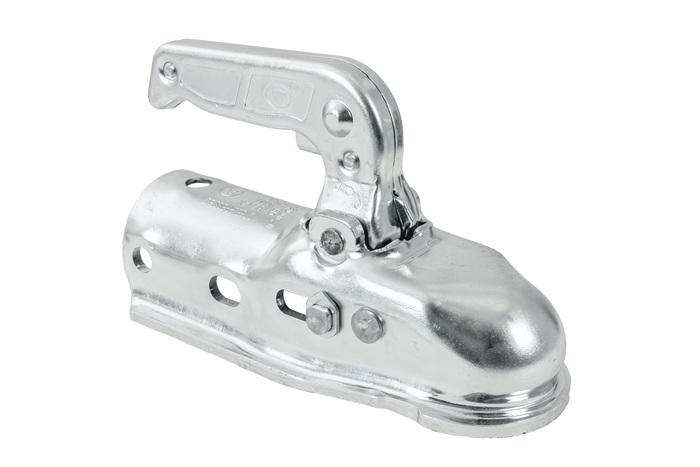 Kulové tažné zařízení STEELPRESS BC-3000.1D-00-00+Z2 pro přívěs o hmotnosti 3000 kg s trubkovou ojí 35-50 mm