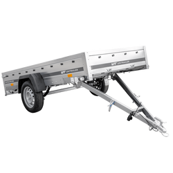 Přívěs za auto na pružinách 264x125 UNITRAILER GARDEN 264/R KIPP