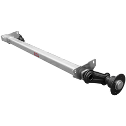 Nebrzděná náprava KNOTT VG7-L pro lodní přívěs 750 kg 1094 mm 1406 mm 4x100