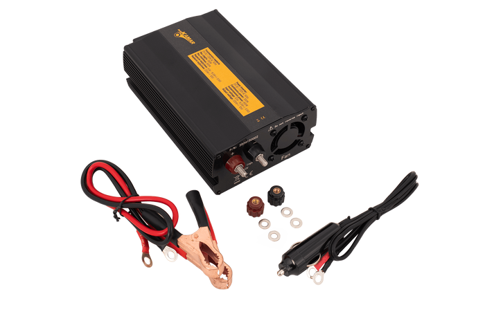 Měnič napětí 12V/230V (300/600W) KAMAR E1922