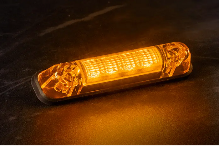 FRISTOM FT-081 LED obrysová svítilna, oranžová, univerzální