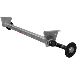 Nebrzděná náprava KNOTT VG7-L pro přívěs 750 kg 1360 mm 1676 mm 4x130