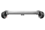 AL-KO COMPACT brzděná náprava pro přívěs / odtahový vůz 1350kg 900mm 1300mm 5x112
