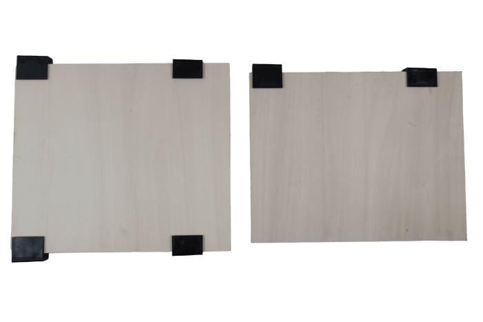 Sada dvou polic pro bednu na nářadí DAKEN ARKA 81209, přihrádka 430x380mm a 430x340mm