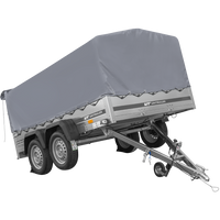 Dvounápravový přívěs 264x150 UNITRAILER GARDEN 265/2 KIPP s rámem H-800 a šedým krytem