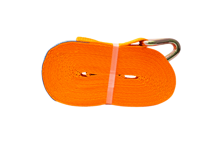 UNITRAILER ERGO 12m/50mm/5t oranžový přepravní pás s napínákem