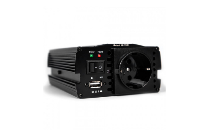 Měnič napětí 12V/230V (600/1200W) KAMAR E1924