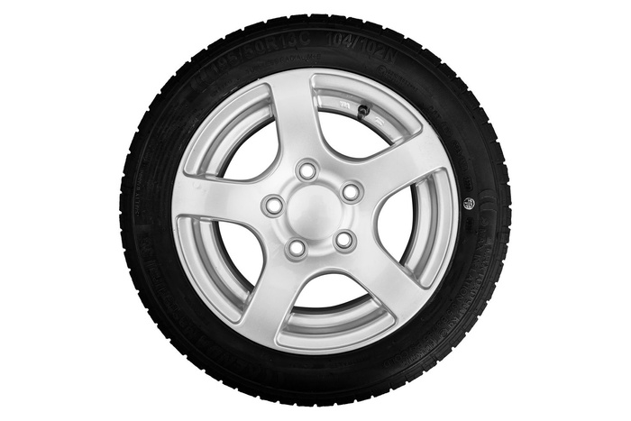 Vyztužené kolo pro přívěs TYRE KENDA 195/50 R13C 104/102N ALU STARCO RIM 6Jx13"H2 5x112 ET:30