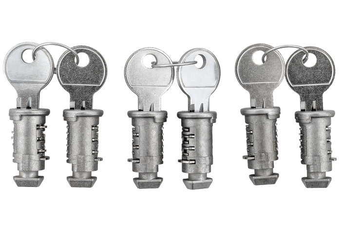 Sada univerzálních zámků a klíčů (6 ks)