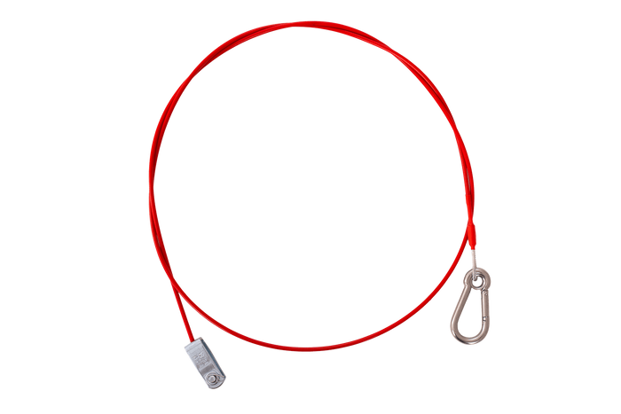 Nouzové bezpečnostní lano KNOTT breakaway s karabinou 1700 mm