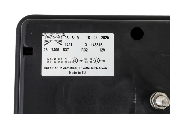 Zadní svítilna ASPÖCK Europoint III 7 funkcí, pravá