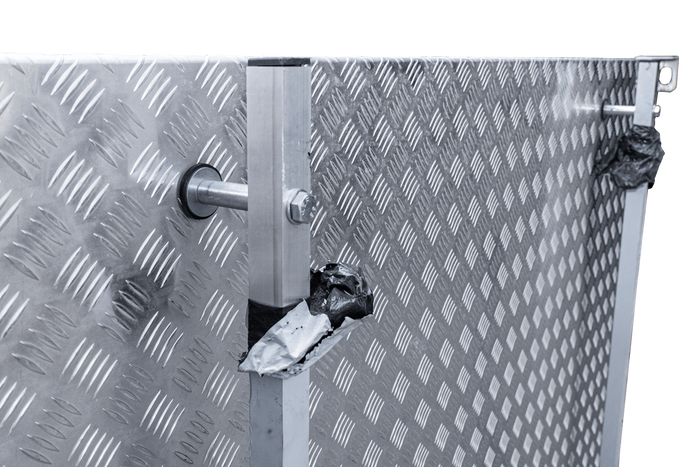 OUTLET Kryt přívěsu UNITRAILER ZAHRADNÍ PŘÍVĚS 201 KIPP