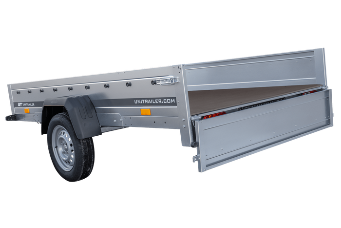 Jednonápravový přívěs 264x150 UNITRAILER GARDEN 265 KIPP