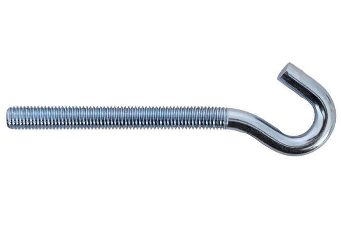 Stavební hák DROMET HZ M12x165 s otevřeným koncem (zahnutý)
