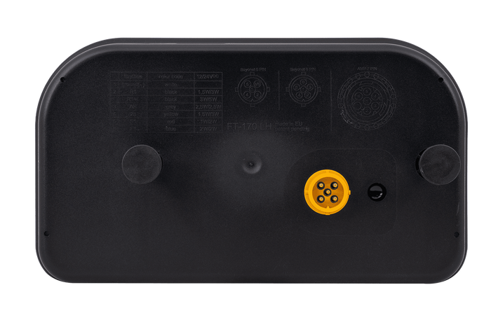 Zadní světlo FRISTOM FT-170 LED bajonet 6 funkcí vlevo