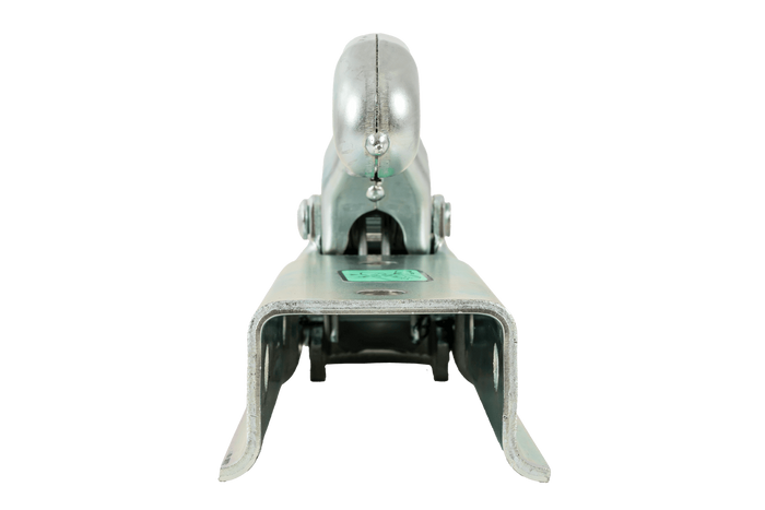 Kulové tažné zařízení KNOTT KQ14-B pro přívěs o hmotnosti 1400 kg s čtvercovou ojí o rozměru 60 mm