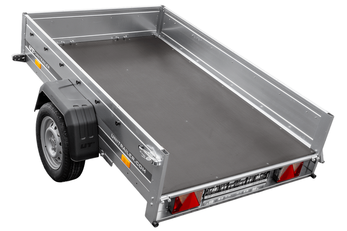 Jednonápravový přívěs na pružinách 200x125 UNITRAILER GARDEN 201/R KIPP