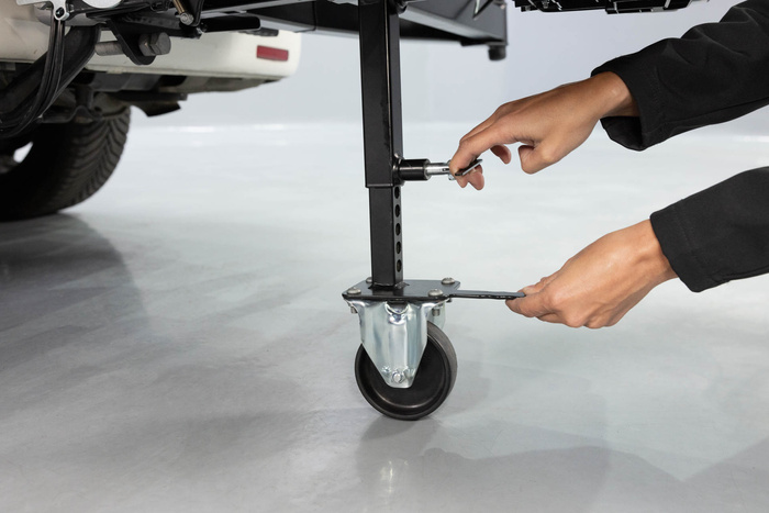 Tažné zařízení Towbox V3 Camper black - box na zavazadla montovaný na tažné zařízení