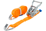 UNITRAILER 4m/25mm/1t oranžový přepravní pás s napínákem