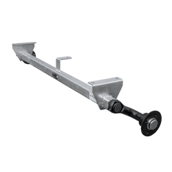 KNOTT VG7-L nebrzděná náprava pro přívěs 750kg 1125mm 1615mm 4x100