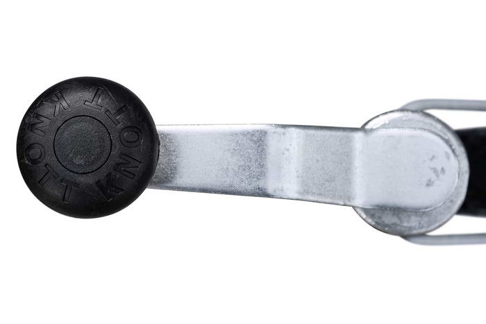 Podpěrné kolo KNOTT TK48, pneumatické kolo, 150 kg, 48 mm, 500–720 mm