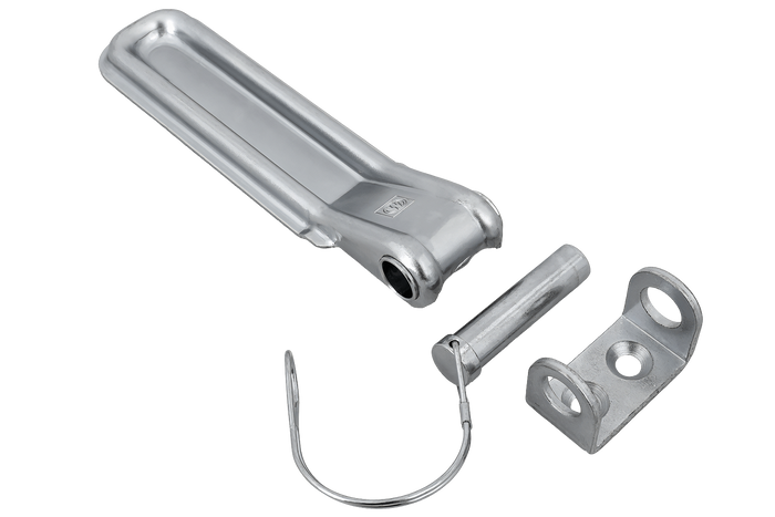 Boční pant s úchytkou a závorou WINTERHOFF BSCH 10-17-220+BSCHG 10-17-B+BSCHG 10-17-B kompletní boční montáž na přívěs