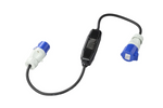 Adaptérový kabel CEE ProPlus 373589 s diferenciálním jističem 120 cm