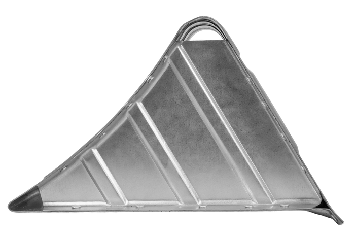 Klín pod kolo KNOTT G36, výška: 150 mm, kovový