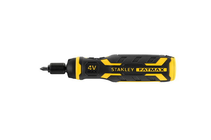 Akumulátorový šroubovák STANLEY 4V s nabíječkou a bity 