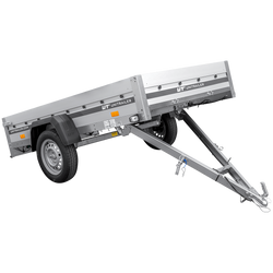 Přívěs s hliníkovými bočnicemi 230x125 Unitrailer Garden 230 KIPP ALU