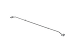 Držák ploché plachty pro přívěs ProPlus 340918V01 nastavitelný 152–220 cm