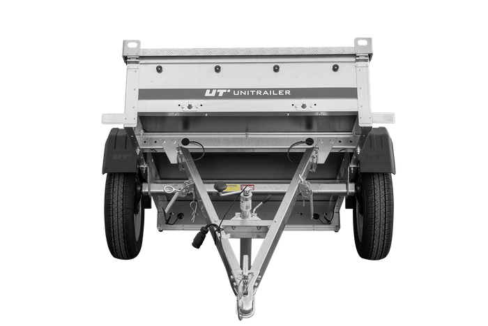 Jednonápravový přívěs 150x106 UNITRAILER GARDEN 150 KIPP s hliníkovou plachtou