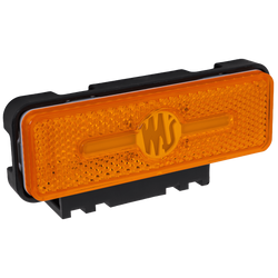 Obrysové světlo WAŚ W254 2033 LED, oranžové, univerzální, s držákem