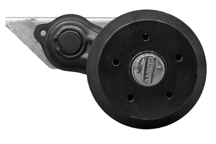 Brzděná náprava KNOTT VGB15M/MV pro přívěs/nosič 1500 kg 1400 mm 1850 mm 5x112