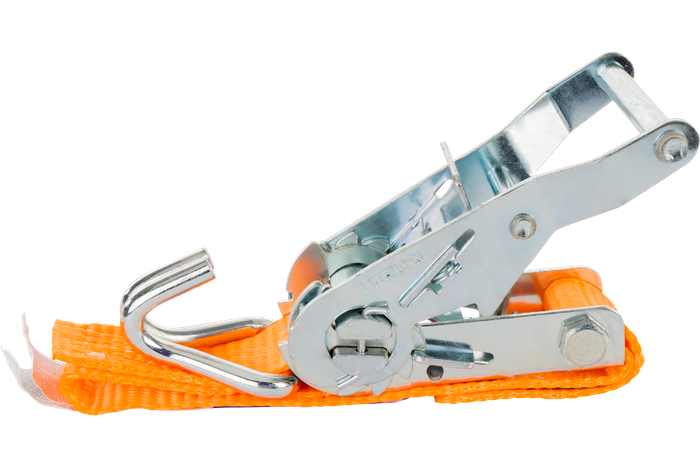 UNITRAILER 4m/25mm/1t oranžový přepravní pás s napínákem