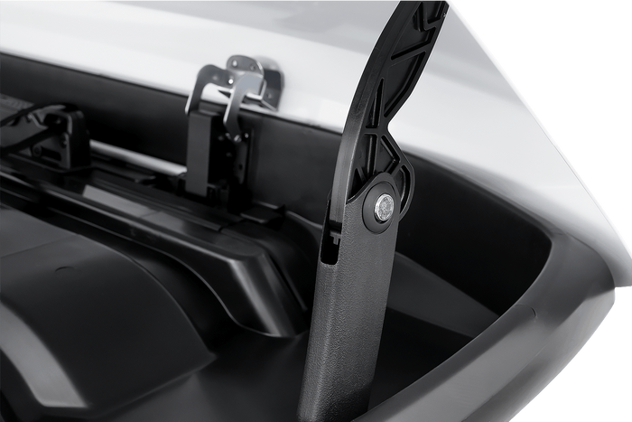 Střešní box Inter Pack Skugga L 660, lesklá bílá