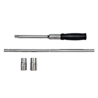 Skládací klíč na kola v pouzdře. Nástrčné klíče YATO YT-08035 17-23 mm.