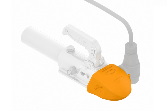Bezpečnostní kryt pro kulový závěs STEELPRESS SDP-04 Soft Dock s prostorem pro zástrčku